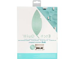 Etch Quill Starter Kit - Graveer Set - Decoratie Maken - Met Aluminium Sjabloon - Eén Maat - Alu Criss Cross