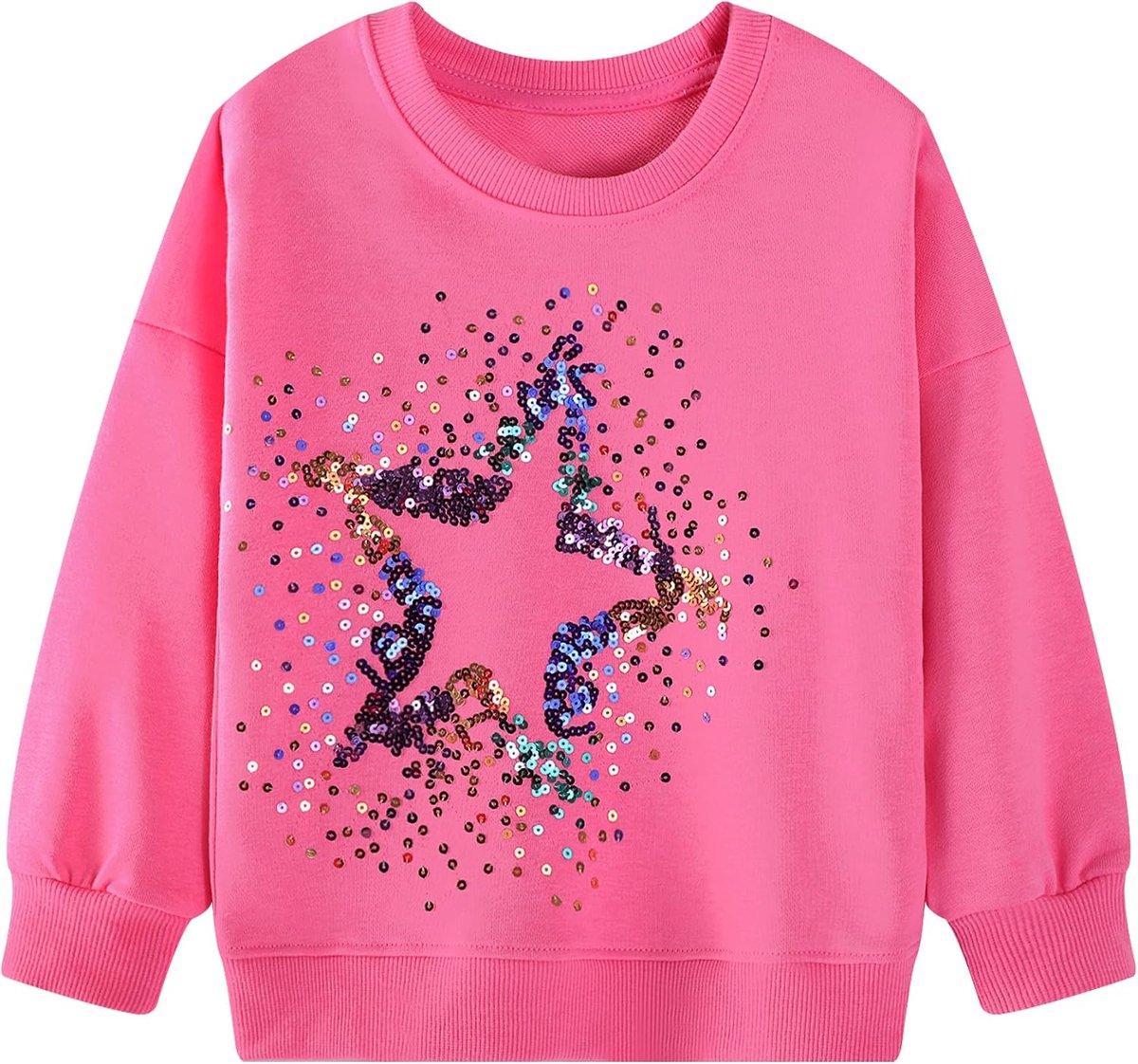 Meisjestrui 2-7 jaar - Katoen lichtgewicht - Casual sportief - Furry dierenprint - SnelShoppen