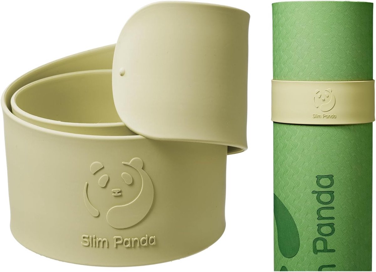 Yoga mat band - 60cm L x 5cm W - houdt yoga mat stevig opgerold - ideaal voor onderweg - SnelShoppen