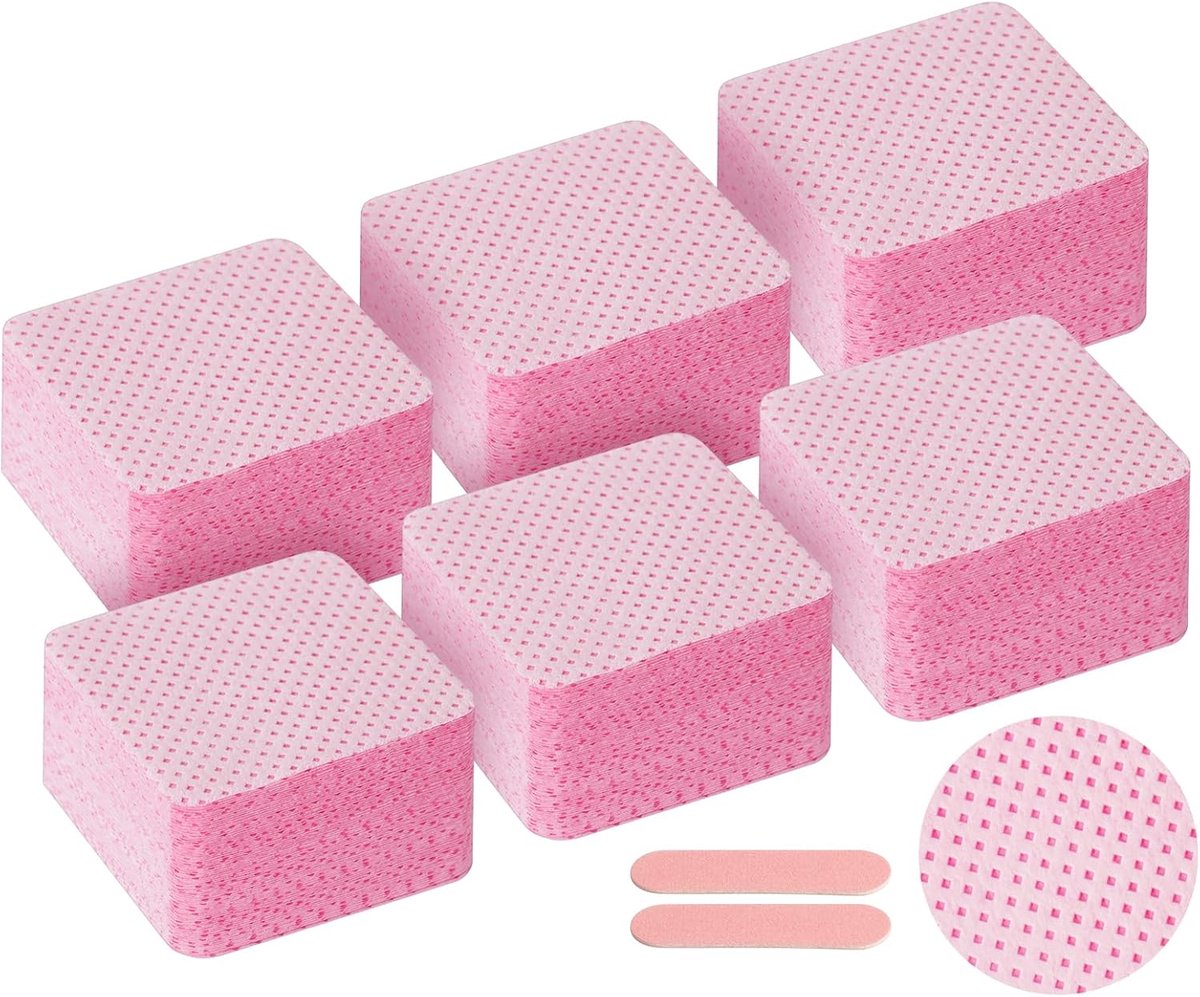 Nail Wipes 300 Stuks - Lintvrije Nageldoekjes - Zacht en Absorberend - Perfect voor Gel Nagels - SnelShoppen