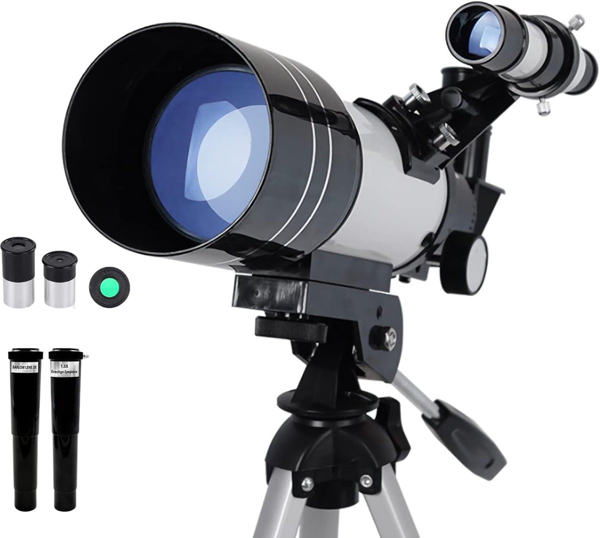 Telescoop 30070 - 70 mm - met statief - ideale beginners telescoop voor sterrenobservatie - ShopVlot