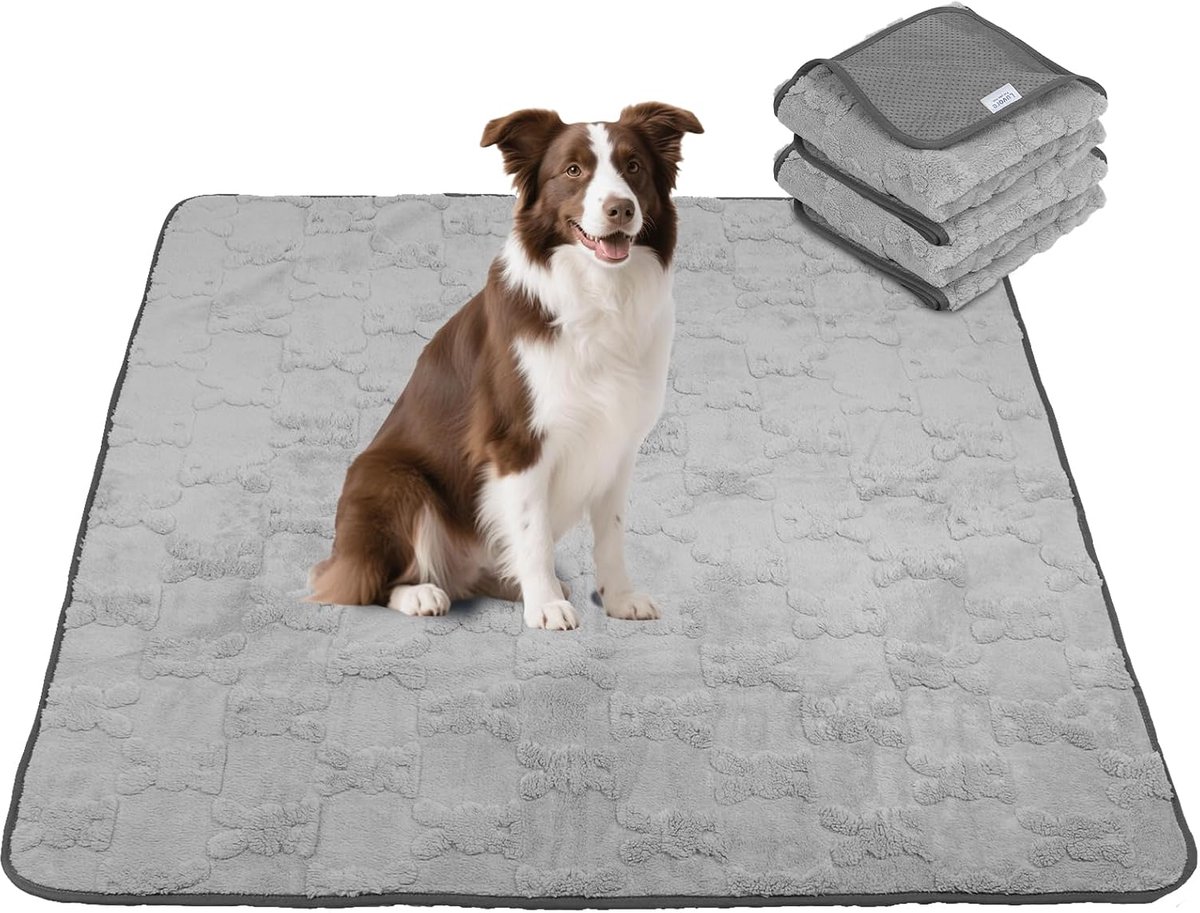 Herbruikbare honden training pads 48 x 48 inch - Wasbare puppy pads - Super absorberend en waterdicht - ShopVlot
