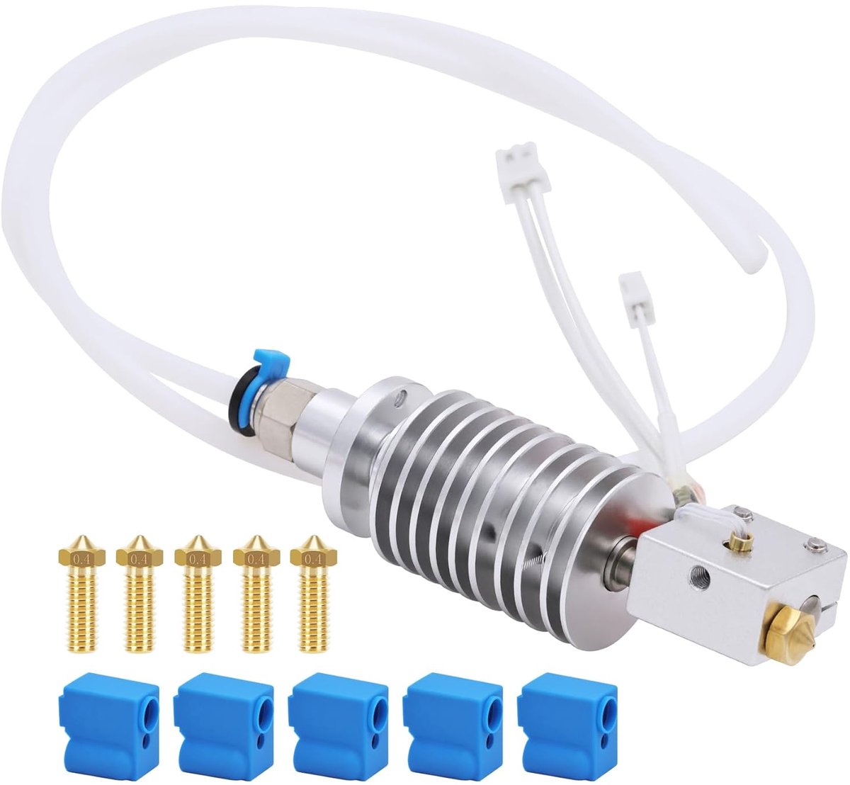 Hotend Kit voor Anycubic Vyper - Geassembleerde Hotend Kit - Inclusief 5 Silicone Sokjes en Nozzles - ShopVlot