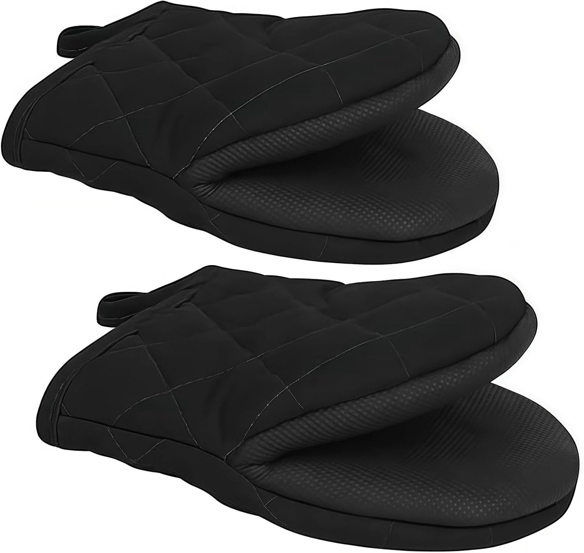 Korte ovenwanten - hittebestendige siliconen - antislip grip - ideaal voor koken - ShopVlot