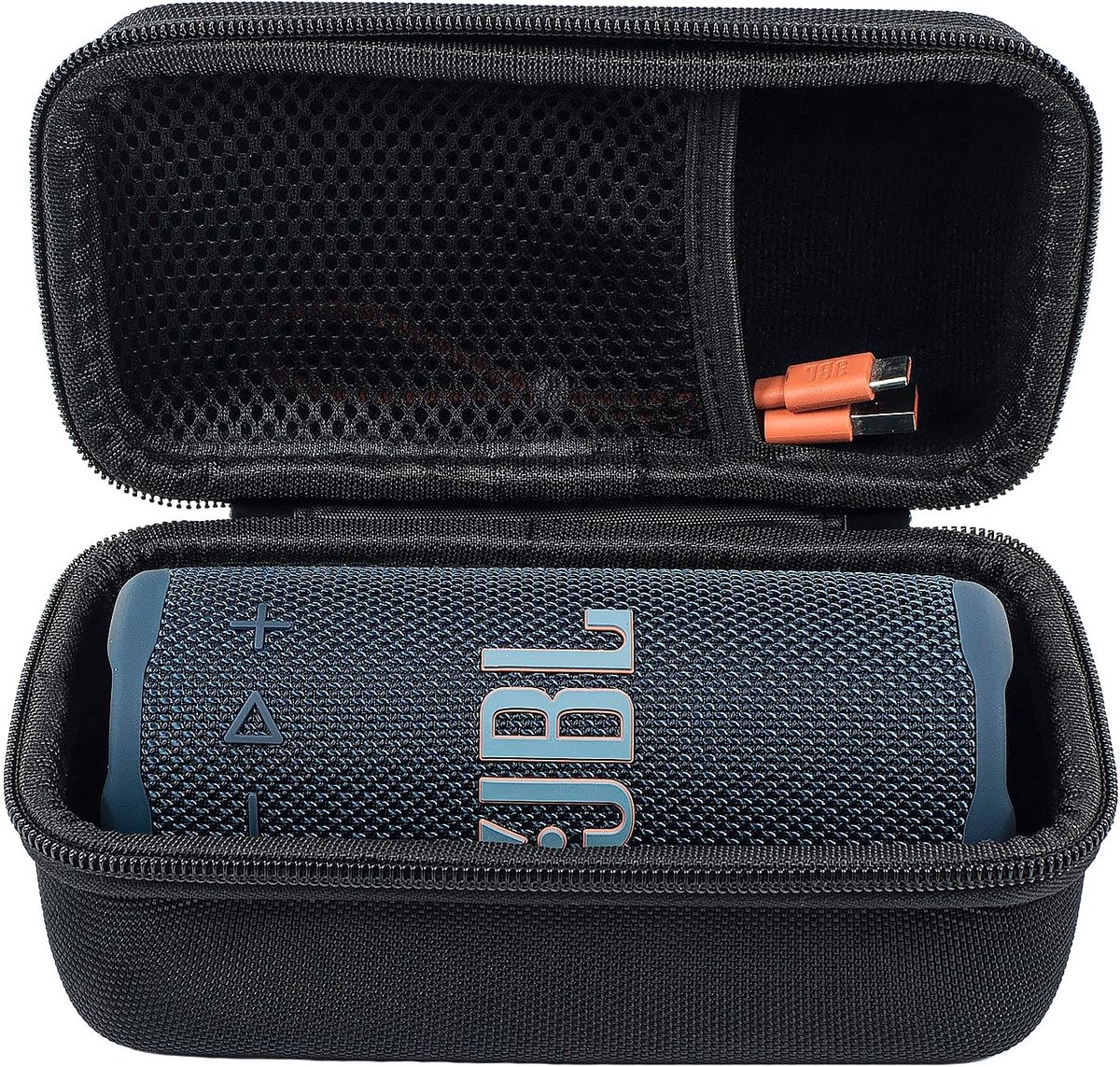 Hard Travel Case voor JBL Grip Bluetooth Speaker - Harde EVA Buitenkant - Bescherming voor Reizen - ShopVlot