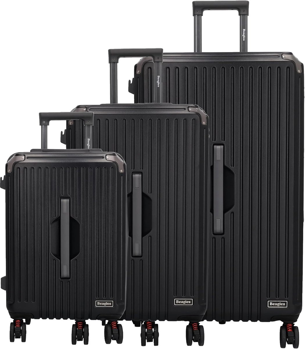 Reiskoffers 20-24-28 Inch - 3 Delig - TSA Slot - Beschermde Hoeken - ShopVlot