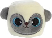 Aurora Mini-knuffel Yoohoo Beanbag 6 Cm Wit/grijs