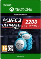UFC 3 - 2.200 UFC Points - Xbox One