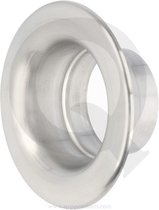 Luchtinlaat aluminium 76 mm zilver