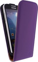 Étui à Rabat Mobilize Ultra Slim pour Samsung Galaxy S4 mini I9195 Violet