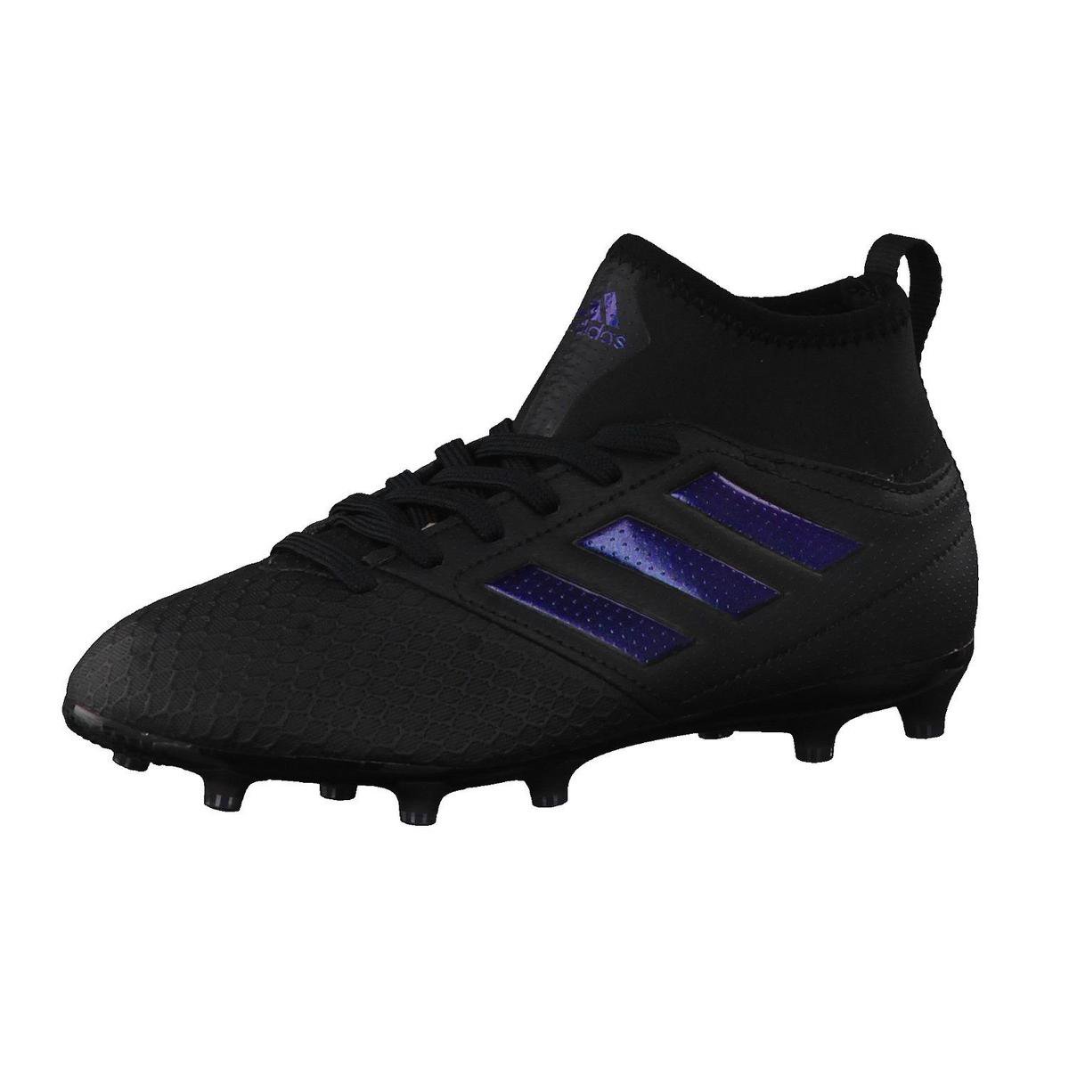 Adidas Ace 17.3 FG JR Voetbalschoenen - Zwart/blauw - Maat 35 2/3 | bol.com