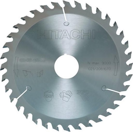 Hitachi Cirkelzaagblad voor hout  165x30mm 18t752416