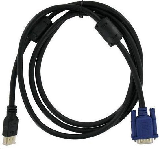 Milieuactivist Soedan Identificeren HDMI naar VGA Kabel 1,5 Meter | bol.com