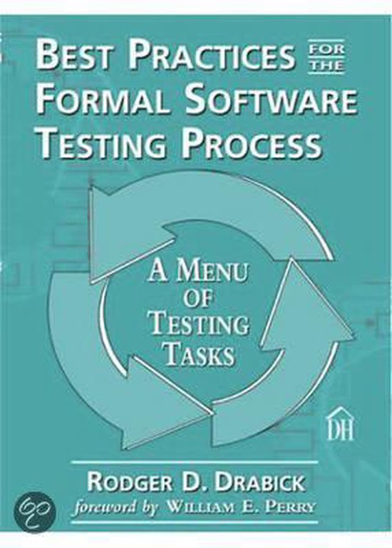 Best Practices For The Formal Software Testing Process | 9780932633583 ...