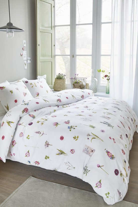 Marjolein Bastin Botanicus Dekbedovertrek - eenpersoons - 140x200/220 - Multi van Marjolein Bastin — afbeelding 2