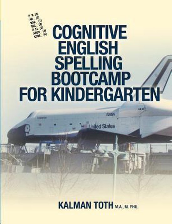 Cognitive English Spelling Bootcamp For Kindergarten - cover