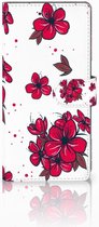 Geschikt voor Samsung Galaxy Note 8 Bookcase hoesje Design Blossom Red