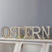 LOBERON Decoratie letters O... antiekwit