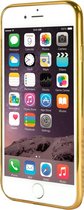 Ideus mobiele telefoon behuizingen voor iPhone 7/8/ SE 2020 / SE 2022 11,9 cm (4.7'') Hoes Gouden rand , Transparant achterkant