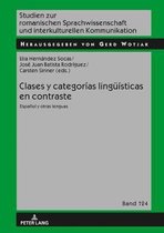 Studien Zur Romanischen Sprachwissenschaft Und Interkulturel- Clases y categor�as lingue�sticas en contraste