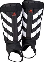 adidas Evertomic  Scheenbeschermer Unisex - Black/White/Solar Red