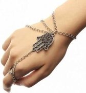 armbandjesdirect - Fatima handsieraad ring armband