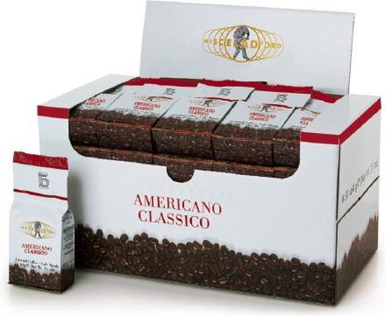 Miscela d'Oro Americano Classico 50 x 64 gram (kleinverpakkingen) | bol.com