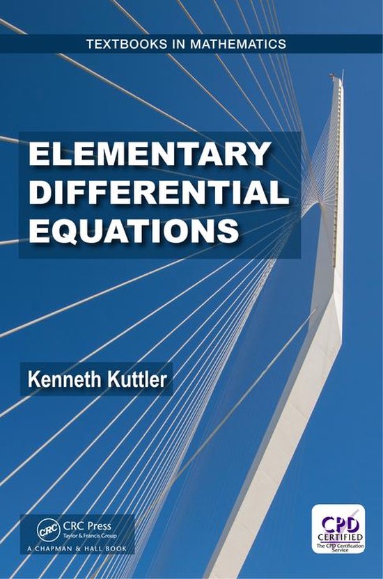 Textbooks in Mathematics - Elementary Differential Equations - cover