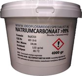 Natriumcarbonaat Light - 25 kg TATA - Schoonmaaksoda - Wassoda - Sodium Carbonate - Sodium carbonaat - Waspoeder