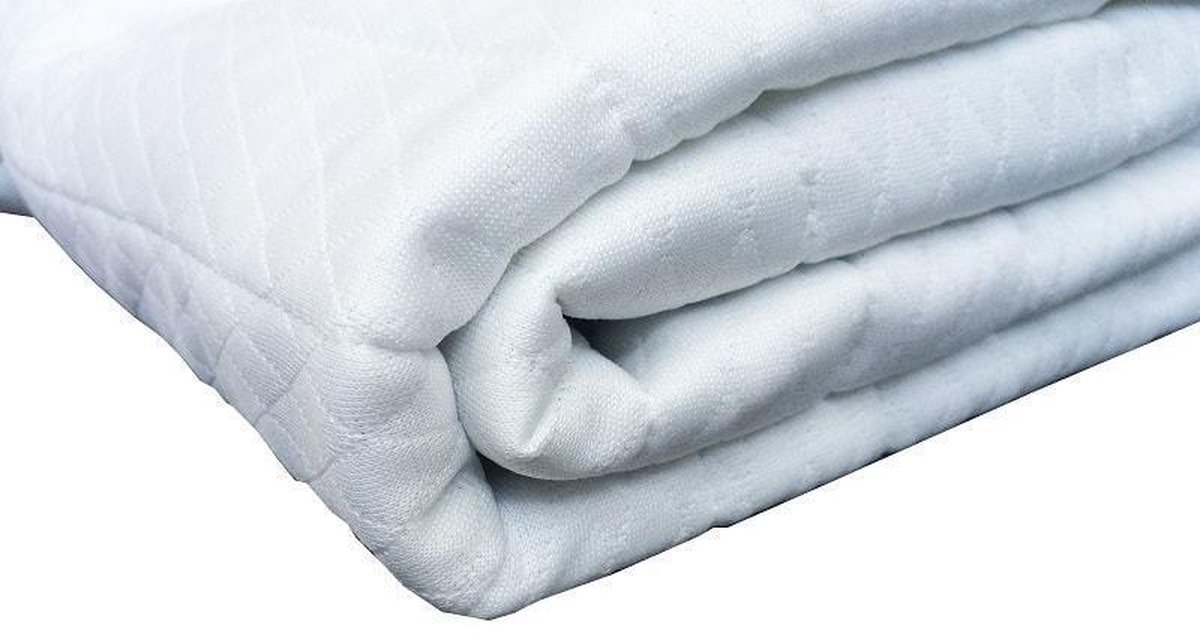 ( LET OP HOES / TIJK ) - Matrashoes-tijk Met Rits - Comfort - Anti Allergie - 120x200 - Dikte 24 cm