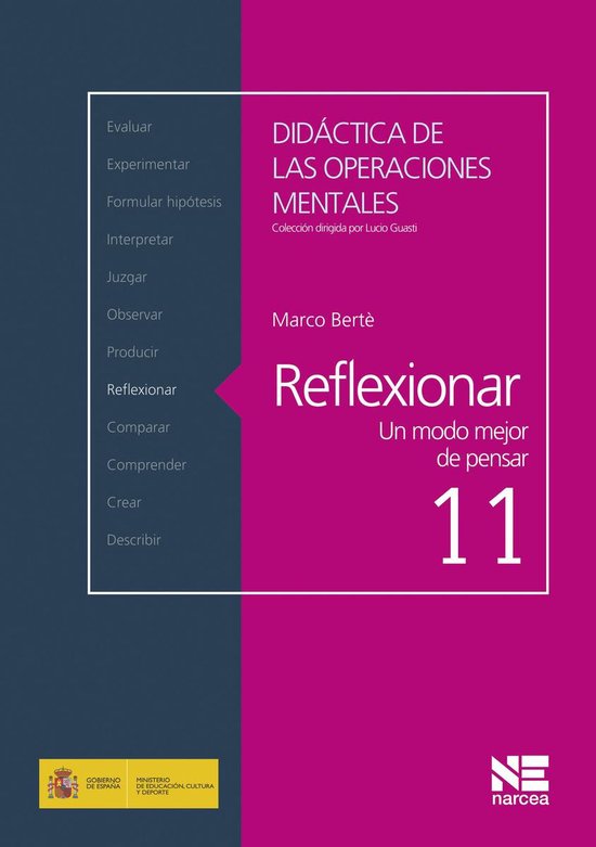 Didáctica de las operaciones mentales 11 - Reflexionar - cover