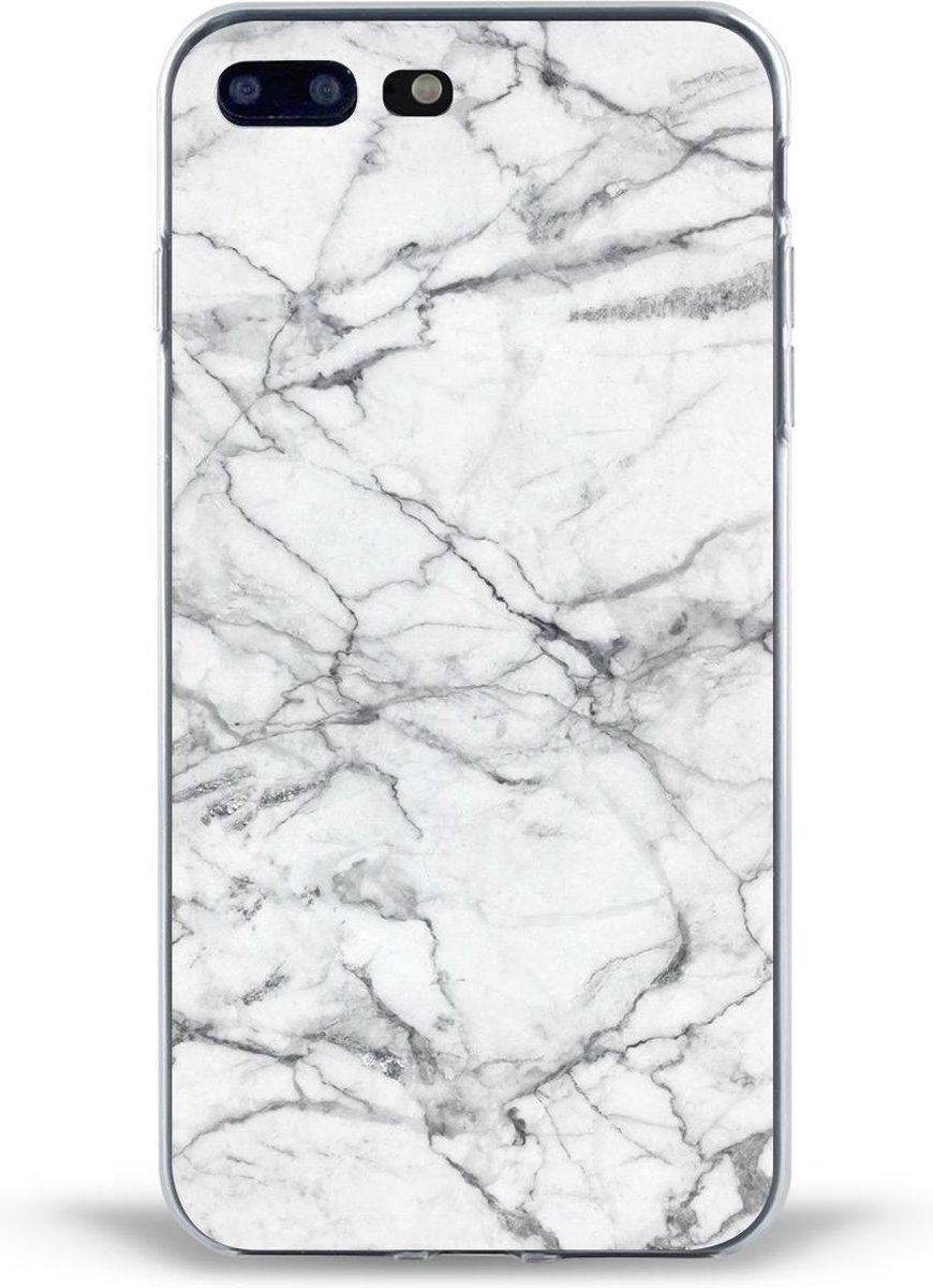 iPhone 7 Plus White Marble Case