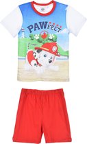 Paw Patrol Pyjama - Shortama - Wit - 110