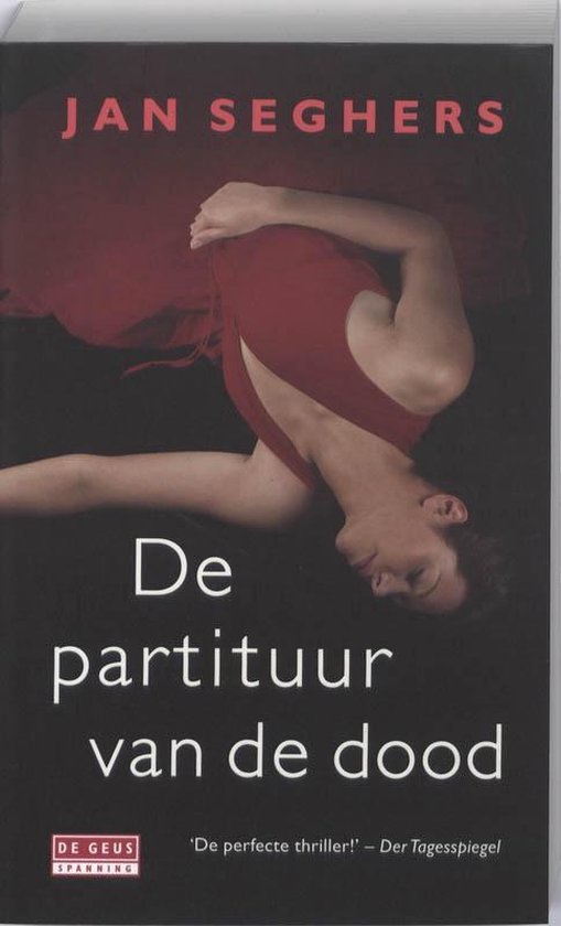 Cover van het boek 'De partituur van de dood' van Jan Seghers
