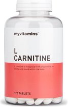 Myvitamins L Carnitine, 120 Tablets (120 Tablets) - Myvitamins