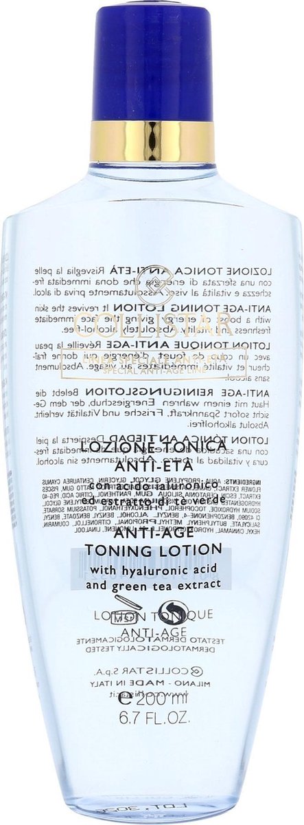Collistar Gezicht Anti-age Toning - 200 ml - Reinigingslotion