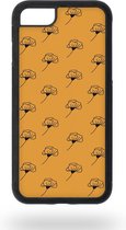 Yellow botanical ornaments Telefoonhoesje - Apple iPhone 7 / 8 / SE2