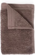 The One Towelling Guest towel - Petite serviette - 100% coton biologique - 550 gr/m2 - 30 x 50 cm - Taupe