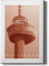 Walljar - Euromast - Muurdecoratie - Canvas schilderij