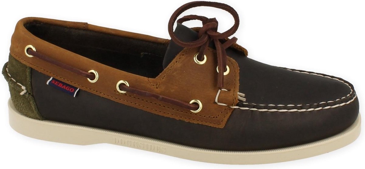 Sebago Veterschoen Heren Portland Leo Oil Blauw