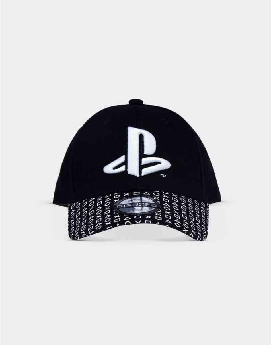 PlayStation Verstelbare pet Logo Zwart