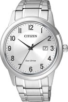 Citizen AW1231-58B - Horloge - Staal - Zilverkleurig - Ø 40 mm