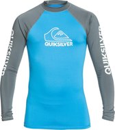 Quiksilver - UV-zwemshirt voor tieners - Longsleeve - On Tour - Helderblauw - maat 134cm