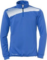 Uhlsport Liga 2.0 1/4 Zip Top Azuur Blauw-Wit Maat 128