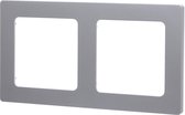 Afdekraam - Igna Jura - 2-voudig - Vierkant - Kunststof - Zilver