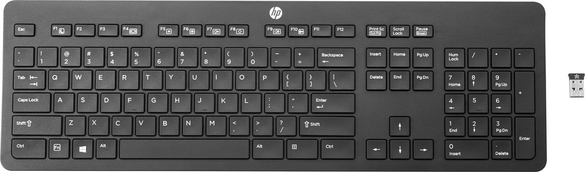 Ambitieus natuurkundige wond HP Draadloos toetsenbord (link 5) | bol.com