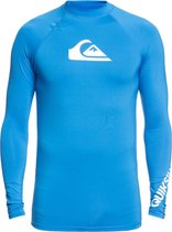 Quiksilver - UV-zwemshirt voor heren - Longsleeve - All Time - Helderblauw - maat S
