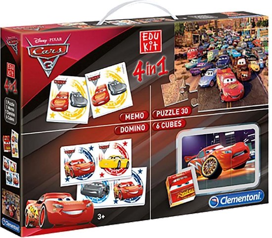 Clementoni Cars Superkit 4 In 1 | bol.com