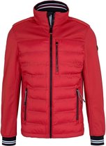 Tom Tailor Lange mouw Tussenjas - 1024070 Rood (Maat: L)