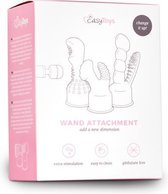 Rabbit Attachment - Roze - Roze - Sextoys - Wand Vibrators & Accessoires - Vibo's - Vibrator Opzetstukken